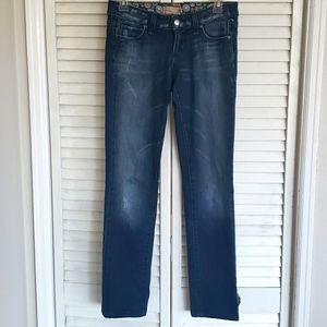 PAIGE "Blue Heights" Skinny Legs, Size 25